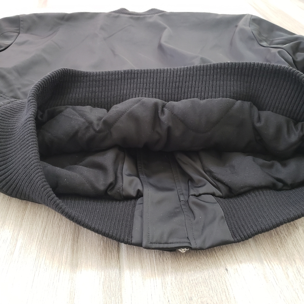 NWT 7 for all mankind black XL jacket rn# 115561 - Picture 6 of 10